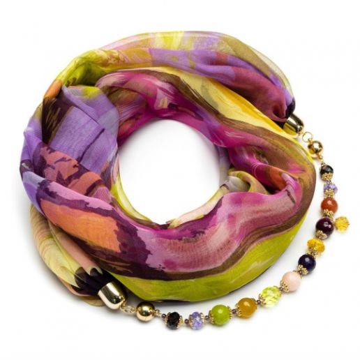 Шейное украшение Агата 002302_51_68