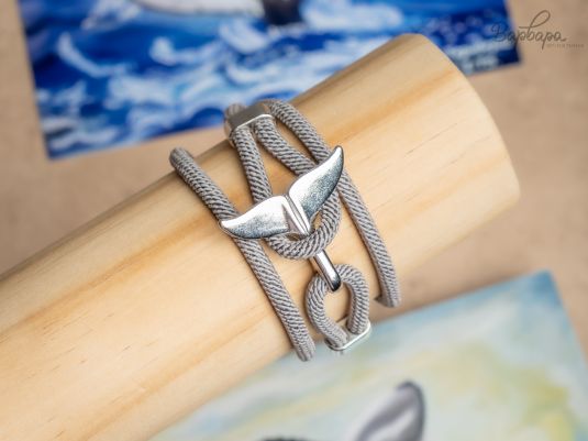 Коллекция "UNO" Браслет Cord Хвост кита