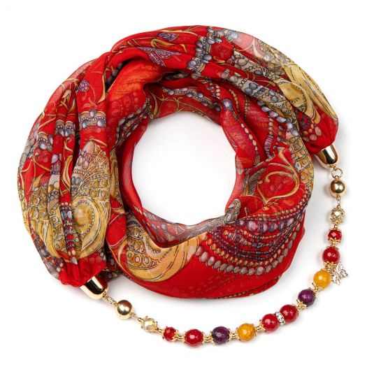 Шейное украшение Агата 002302_20_43