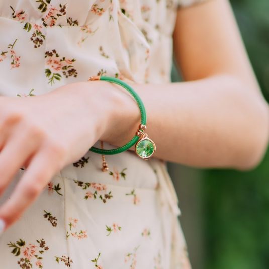 Fiore Luna Браслет Emerald C1902.18 G/S