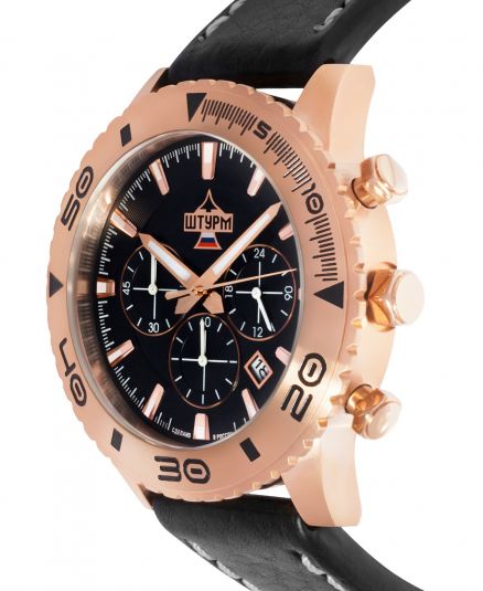 Кварцевые часы " ШТУРМ" Русское время 75999001