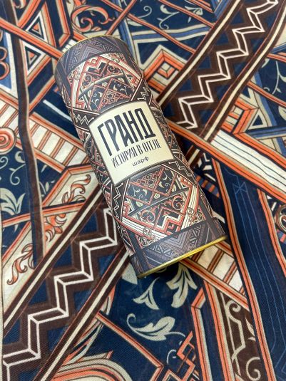 Шарф "Гранд", 90*180 см, 70% шерсть 30% модал