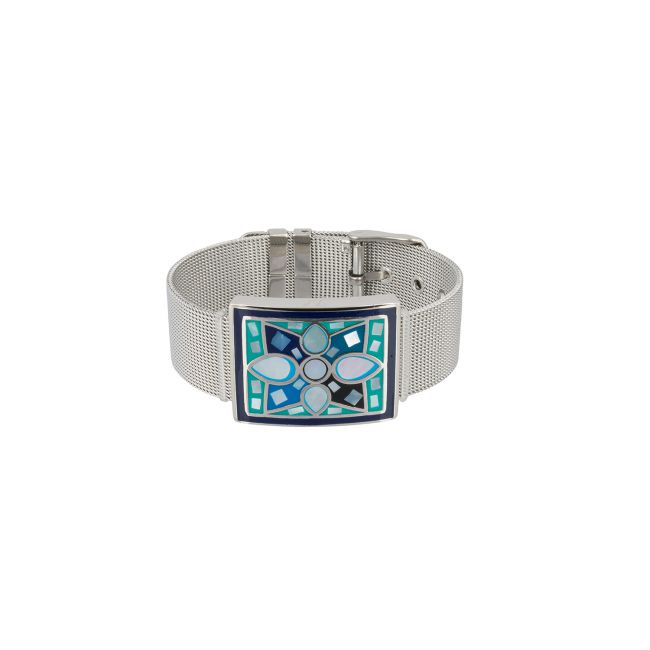 Fiore Luna Браслет на металлическом ремешке CB01688-3 BL/S